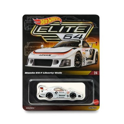Hot Wheels Elite 64 Mazda RX-7 Liberty Walk JCP43