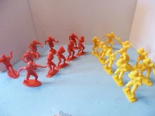 20 MARX 4 INCH FOOTBALL PLAYERS
