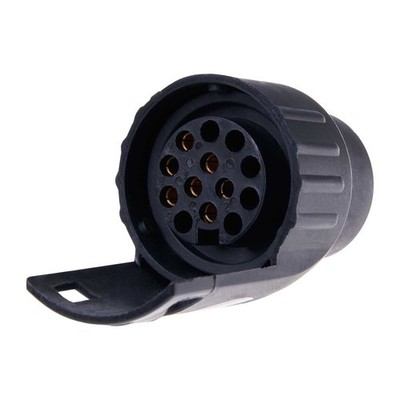 7/13 Adapter Kurz 7 polig PKW auf 13 polig Anhänger KFZ AHK Anhängerkupplung