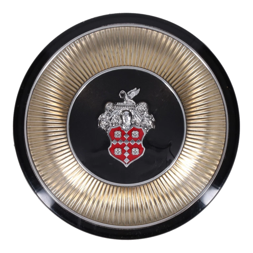 NOS 金色方向盘喇叭纽扣徽章 1951 - 1952 年 Packard Patrician 300 400 — 第 2/4 张图片