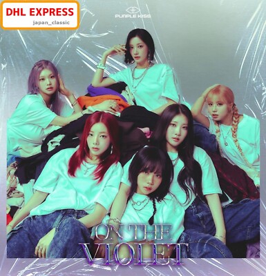 PURPLE KISS ON THE VIOLET LIMITED EDITION CD + DVD + TRADING CARD
