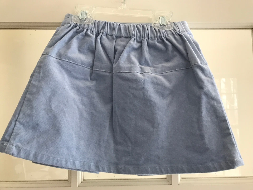 Girls Hartstrings Velvet Skirt, Size 5, Light Blue - Image 2 of 2