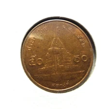 Thailand 2009/2552  50 Satang   👀