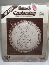 Hoop-d-loop candlewicking kit Valiant crafts REH 4103 Pineapple gift new