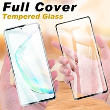 For Samsung Galaxy S26 S25 23 Note 20 Full Cover Tempered Glass Screen Protector