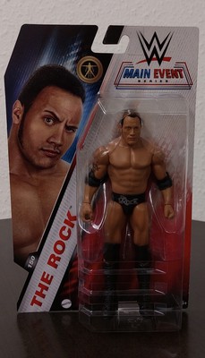 WWE Figur The Rock Main Event Serie Mattel Wrestling Dwayne Johnson Neu OVP