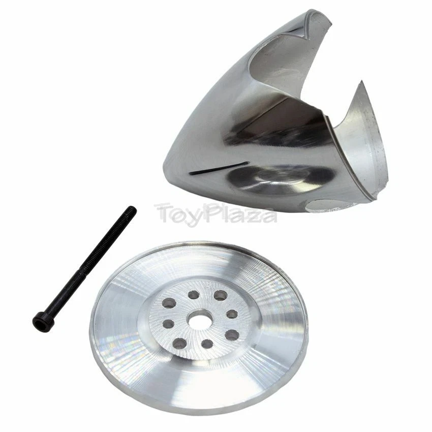 3 Blades Aluminum Alloy Spinner 3.0in /76mm for DLE Gas Engine RC Model Airplane - Image 2 of 4