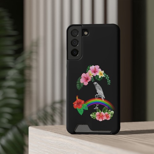 Io Hawaiian Hawk Phone Case With Card Holder - Picture 70 of 121