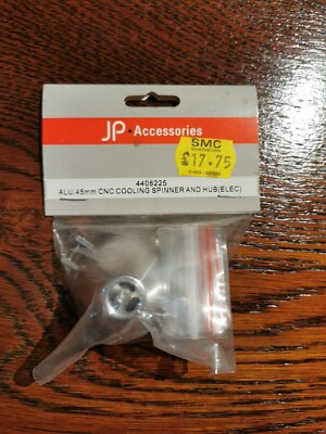 JP Aluminium 45 mm CNC Kühlung Spinner und Nabe (elektrisch) für RC Modellflugzeuge