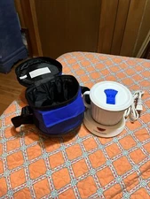 CorningWare Lunch To Go Lidded Mug With Warmer and Carrying Bag MW-20