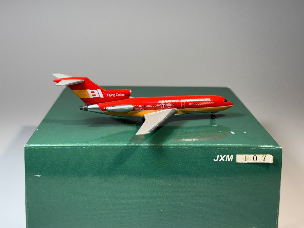 Jet-X 1:400 Braniff International Boeing 727-100 N299BN Red