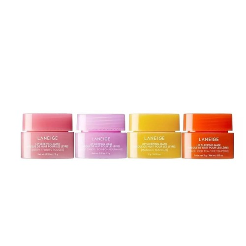 4pcs Laneige Lip Sleeping Mask Mini Kit Set Night Care Set 12g Water Lip Mask - Picture 10 of 13