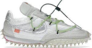 nike women's waffle racer off white