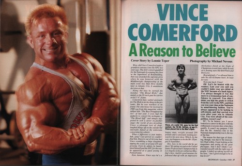 Ironman Magazine 10/1989 Diana Dennis Drorit Kernes Vince Comerford Fine+ Rare - Picture 4 of 10