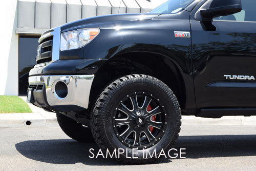 2008-2013 Toyota Highlander Front + Rear Red Blk "MGP" Brake Disc Caliper Covers - Picture 8 of 10