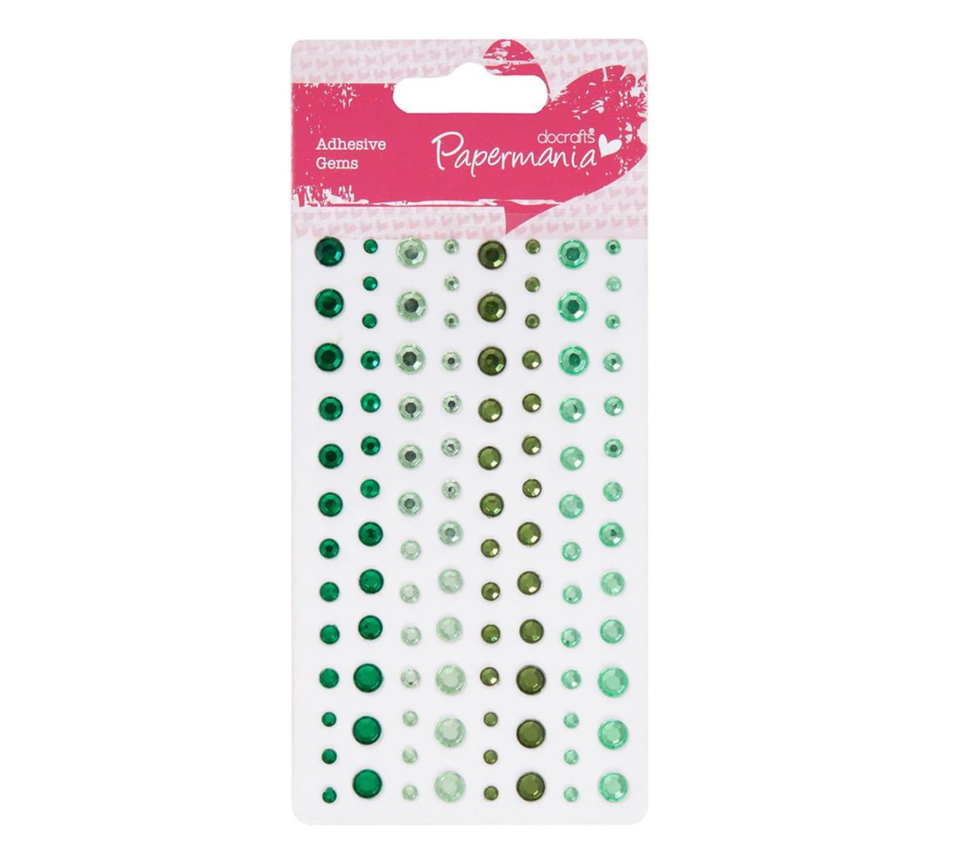 Adhesive Gems Capsule Docrafts Papermania Various Colour Ways