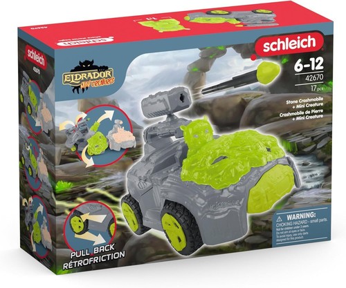 schleich 42670 Stone CrashMobile with Mini Creature, from 7 years, ELDRADOR C... - Imagen 8 de 9