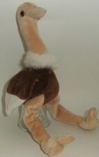 STRETCH THE OSTRICH TY BEANIE BABY - NEW WITH TAG