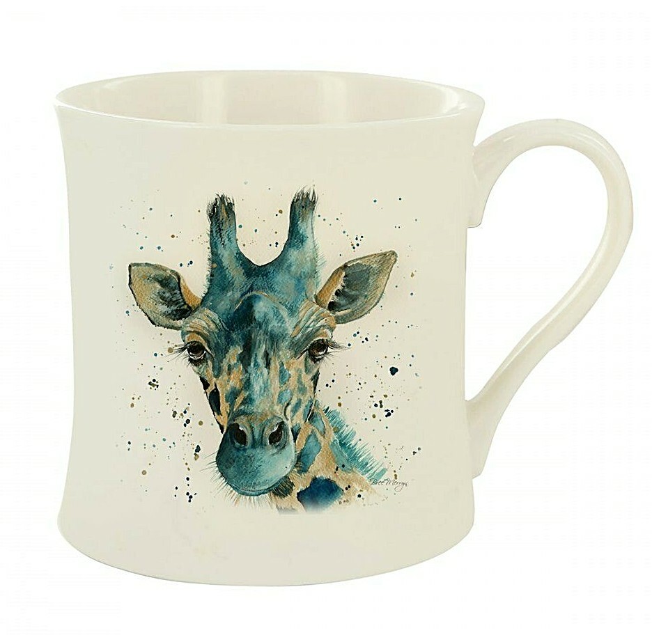 Genevieve Giraffe Fine China Mugs (Bree Merryn)