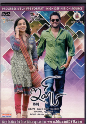 Ishq - Nitin , Nithya Menen [Telugu Dvd] Classic  Film