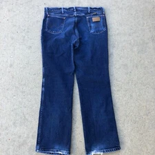 Wrangler 947STR Cowboy Cut Bootcut Stretch Regular Fit Jeans Size 40x32