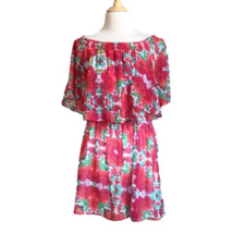 SHOW ME YOUR MUMU Women's Medium Casita Mini Dress Blouson Flowy Feminine