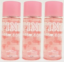 3 Victoria's Secret WARM COZY Fragrance Body Mist 8.4 oz