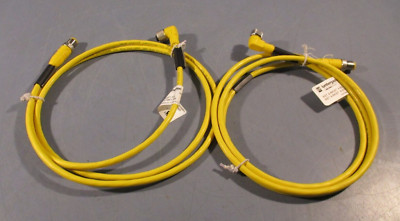 Lot of 2 Lumberg Automation Cable RST 4-RKT 4-602/1.5M