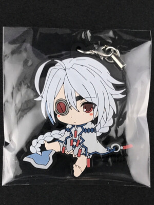 BlazBlue Alter Memory Nu-13 ν-No.13 Petanko Rubber Strap Key Chain New
