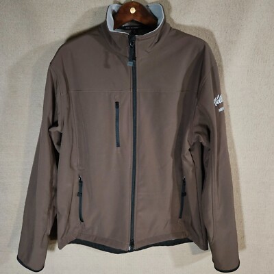 Kelloggs Memphis Mens XL Full Zip Brown Port Authority Glacier Jacket Cereal