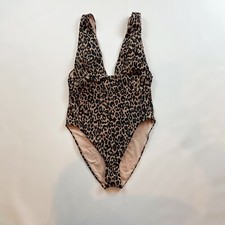 NWOT Victoria's Secret Swimsuit M One Piece Leopard B1346