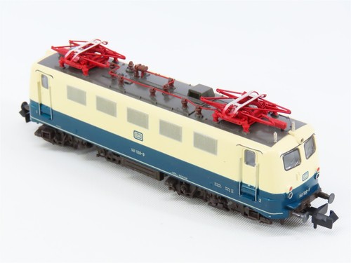 N Scale Fleischmann 7328 DB German BR 141 Electric Locomotive #128-9 - Picture 5 of 12