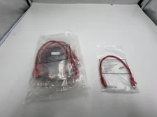 3 Packs of 10 Category 6 CAT Patch Cords UTP EIA/TIA TSB-40A ETL Verified 1ft