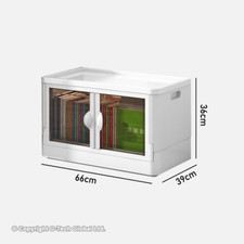 Quality Durable Plastic Storage Coloured Boxes With Lids Handles Foldable Gift
