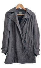 Icebreaker Womens Coat Small 100% New Zealand Merino Wool Grey