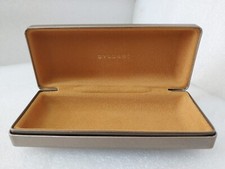 Bvlgari Hard Case Champagne Sunglasses Eyeglasses Box pouch rare