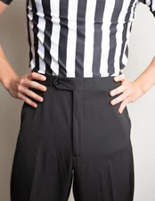 Smitty Flat Front Tapered Referee Pants