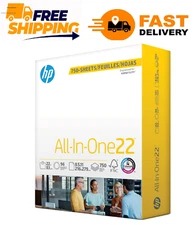 Papers | 8.5 X 11 Paper | All in One 22 Lb | 1 Mega Ream - 750 Sheets