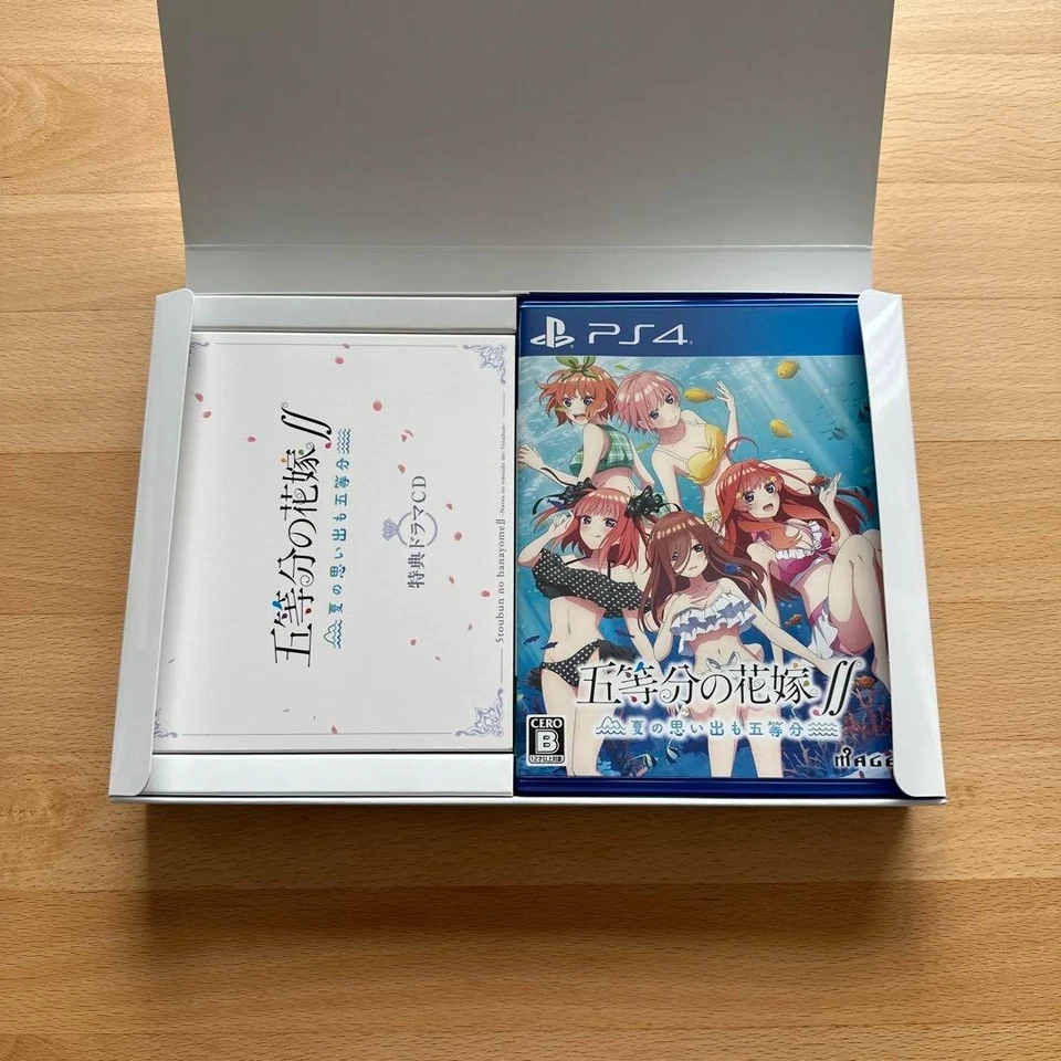 PS4 The Quintessential Quintuplets ∬ Summer Memories Limited Drama CD from Japan - Image 3 of 3