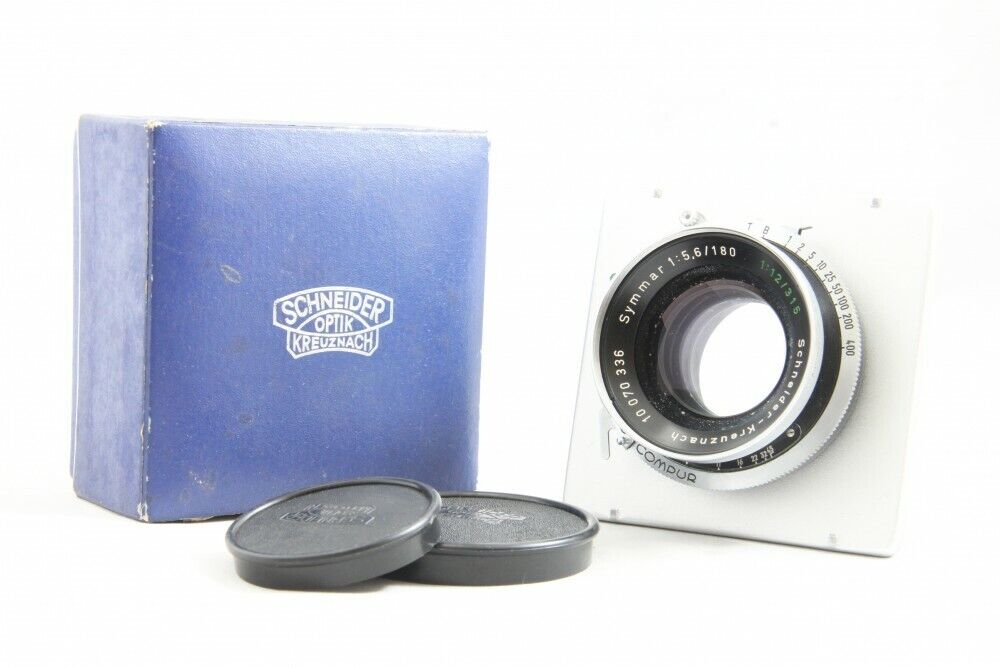 Schneider Kreuznach Symmar 180mm F/5.6 1:12/315 w/COMPUR Shutter #3640