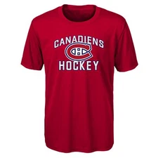 Outerstuff NHL Youth Boys Montreal Canadians Quick Net Performance T-Shirt