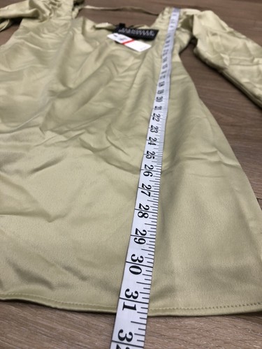 Danielle Bernstein Women’s XS Dress Short Long Sleeve Green R5 - Picture 8 of 10