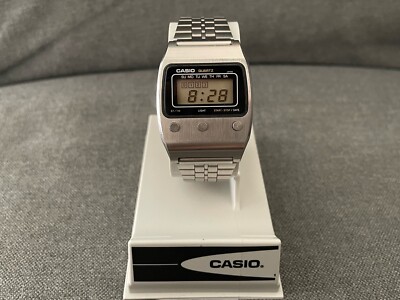 送料込み⭐︎CASIO【50QS-17 デジタル腕時計】メンズ Vintage Casio 50QS-17 3 BUTTON Led Digital Watch Fully