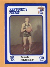 Frank Ramsey Kentucky Wildcats 1988 Card #163 Boston Celtics Madisonville KY 5I