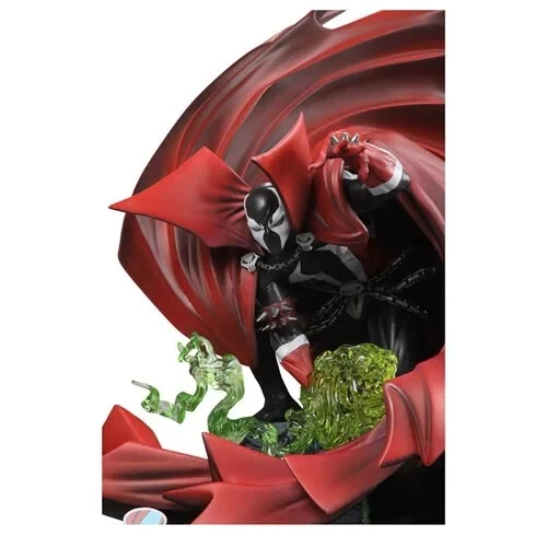 Spawn #1 preto, branco e vermelho em todo o estado de resina escala 1:10 - Imagem 3 de 4