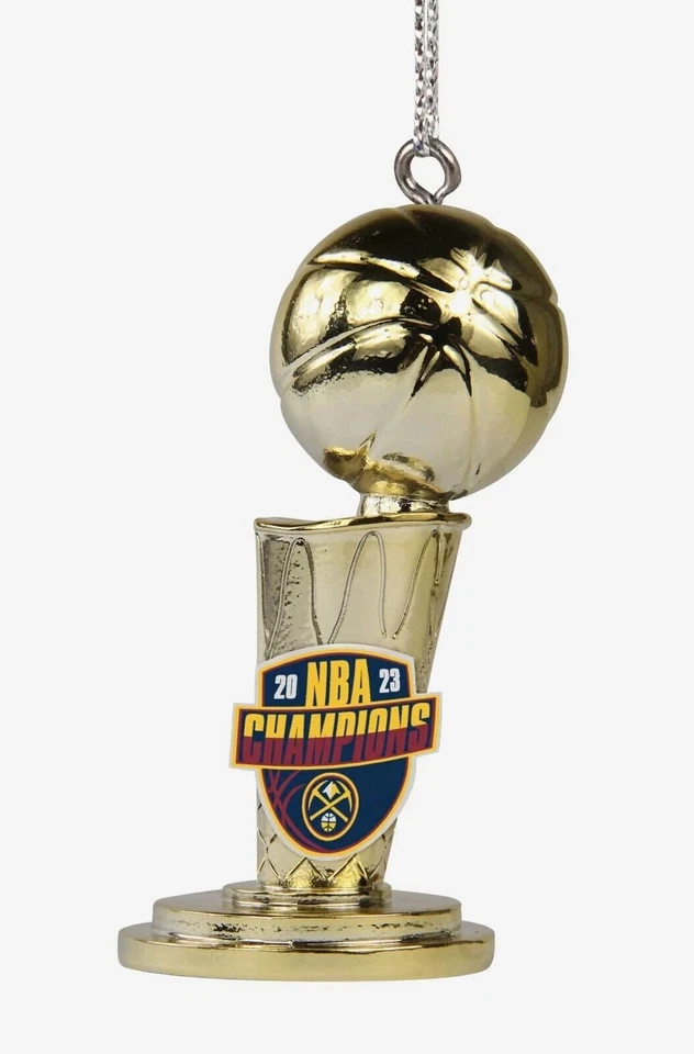 Denver NUGGETS 2023 NBA Finals Tree Christmas Ornament  NEW - Image 2 of 3
