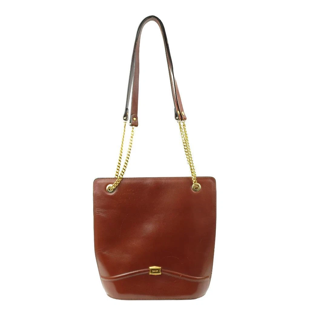 Leather Strap Handbag Gold  Chain Straps Leather Handbags