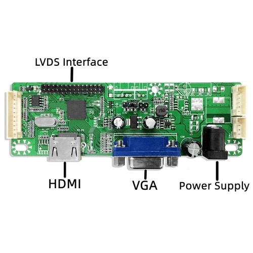 12.3" inch LQ123K1LG03 1280x480 HDMI+VGA 2AV LCD Controller Board Driver - Picture 3 of 3