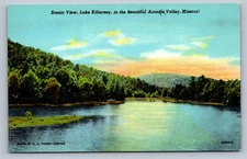 Postcard Missouri Ironton Arcadia Valley Lake Killarney Scenic View Chrome K680