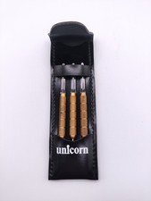 Vintage Unicorn Metal Darts With Case